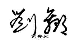 曾庆福刘赢草书个性签名怎么写