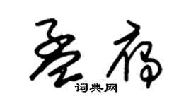 朱锡荣孟雁草书个性签名怎么写