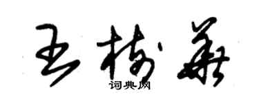 朱锡荣王树华草书个性签名怎么写