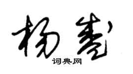 朱锡荣杨盛草书个性签名怎么写