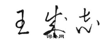 骆恒光王成志草书个性签名怎么写