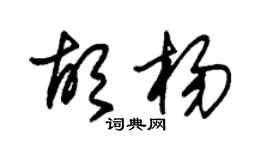 朱锡荣胡杨草书个性签名怎么写