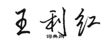 骆恒光王利红行书个性签名怎么写