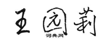 骆恒光王园莉行书个性签名怎么写