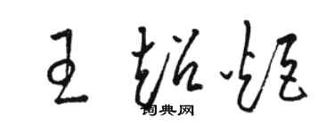 骆恒光王超炬草书个性签名怎么写